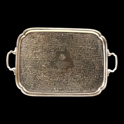 Lot 1169 - A late George V Warriston School presentation...