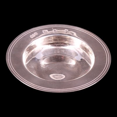 Lot 1170 - An early 1960s silver dish, Reid & Sons Ltd,...