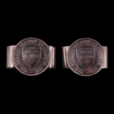 Lot 1173 - A pair of early 20th Century presentation...