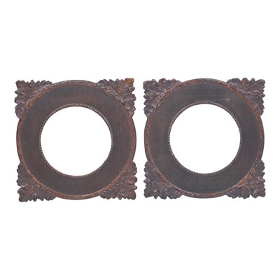 Lot 978 - A pair of late 19th Century Black Forest style...