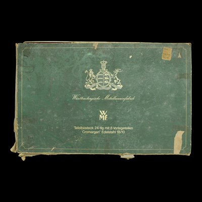 Lot 1199 - A boxed WMF stainless steel cutlery set for...