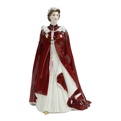 Lot 1115 - A Royal Worcester "Queen's 80th Birthday 2006"...