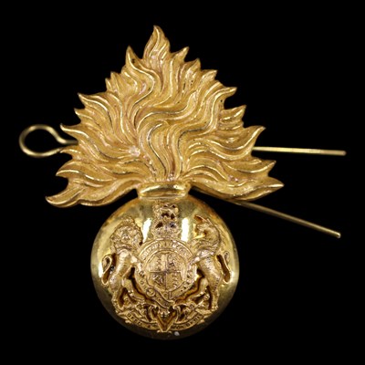 Lot 38 - A Royal Scots Fusiliers officer's forage cap...