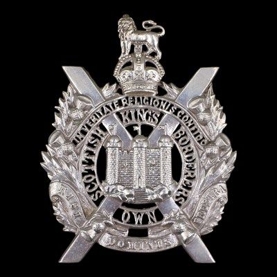 Lot 43 - A King's Own Scottish Borderers officer's...