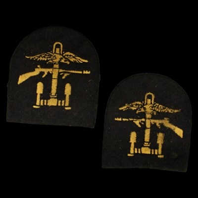 Lot 190 - A pair of Second World War Royal Navy Combined...