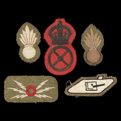 Lot 208 - A group of British military trade and other...