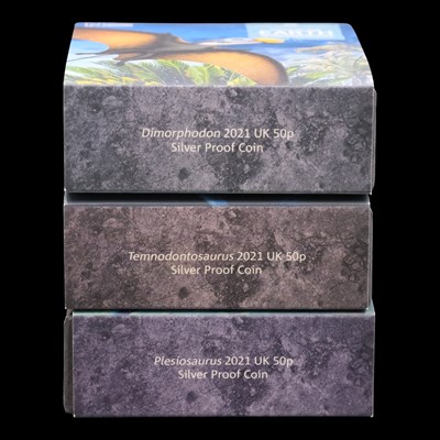 Lot 610 - Three Royal Mint 2021 Tales of the Earth...