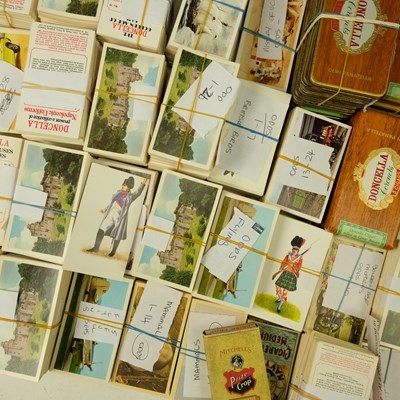 Lot 577 - A large quantity of cigarette cards, by...