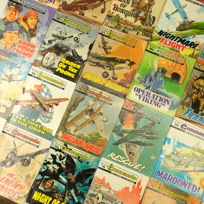 Lot 519 - A group of 1970s / 1980s Commando comics