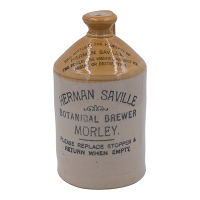 Lot 950 - A stoneware flagon of Herman Saville,...