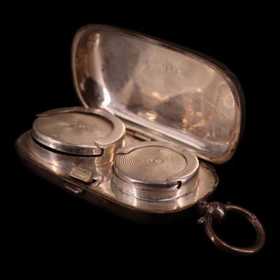 Lot 1176 - An Edwardian silver sovereign and...