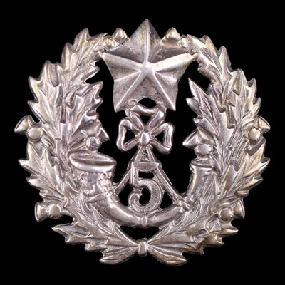 Lot 48 - An early 20th Century 5th Volunteer Battalion...