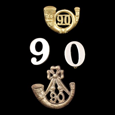 Lot 53 - Three Victorian 90th (Perthshire Volunteers)...