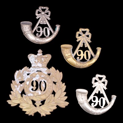 Lot 54 - Three Victorian 90th (Perthshire Volunteers)...