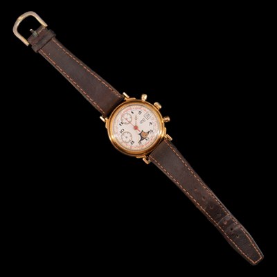 Lot 1464 - An UNO moonphase wristwatch, having a...