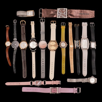 Lot 1468 - A quantity of ladies' wristwatches, including...