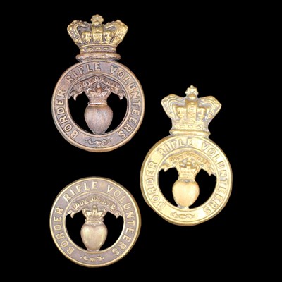 Lot 67 - Three Victorian Border Rifle Volunteers...