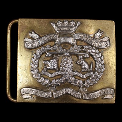 Lot 75 - An Argyll and Sutherland Highlanders waist...