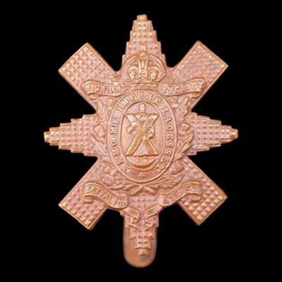 Lot 85 - A Great War period Territorial Highland...