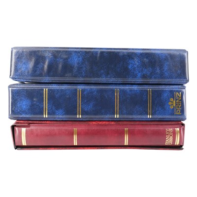 Lot 649 - Two stockbooks and an album of world stamps