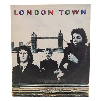 Lot 855 - A quantity of 1970s and 1980s vinyl records,...