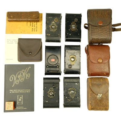 Lot 794 - A collection of six early 20th Century Kodak...