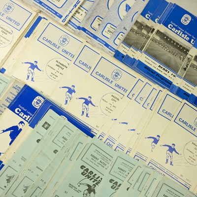 Lot 530 - A group of 1960s Carlisle United Football Club...