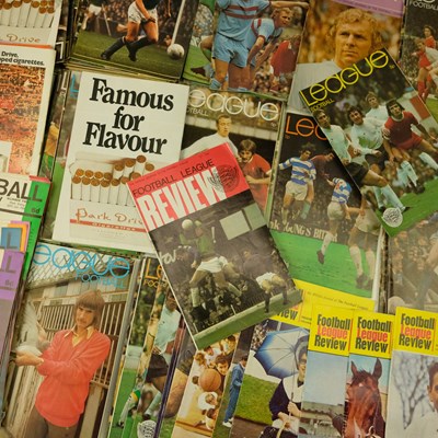 Lot 536 - A group of 1960s / 1970s League Football and...
