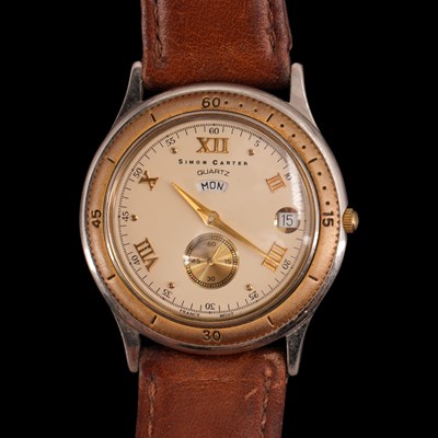 Lot 1470 - A Simon Carter quartz calendar...