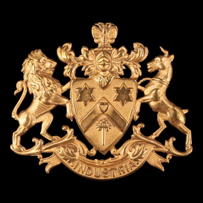 Lot 136 - A Fettes College OTC glengarry badge, 4.7 cm x...