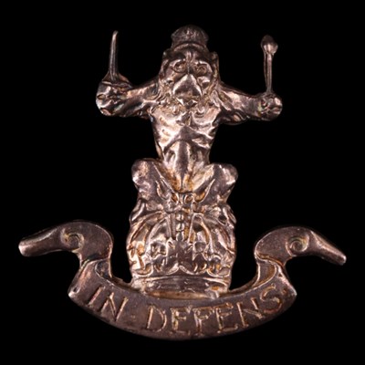 Lot 139 - A Queen's Own Royal Glasgow Yeomanry white...