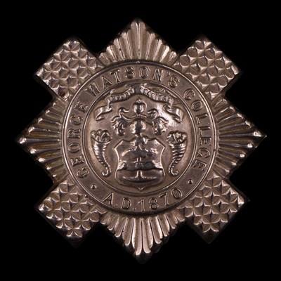 Lot 142 - A George Watson's College OTC glengarry badge,...