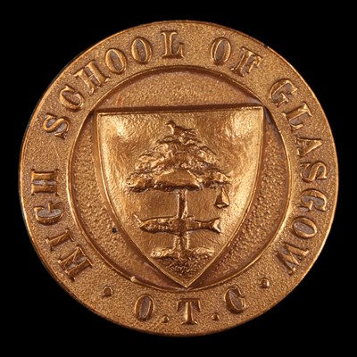 Lot 143 - A High School of Glasgow OTC glengarry or...