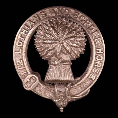 Lot 154 - A 1/2 Lothians and Border Horse Yeomanry piper'...