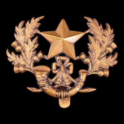 Lot 156 - A Victorian Cameronians (Scottish Rifles)...