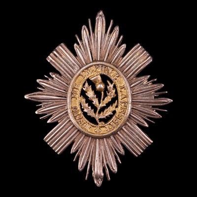 Lot 157 - A Victorian Scots Guards officer's pouch or...