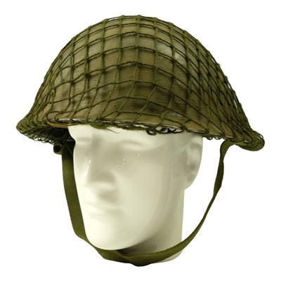 Lot 430 - A British Mk V steel helmet, its liner dated 1979
