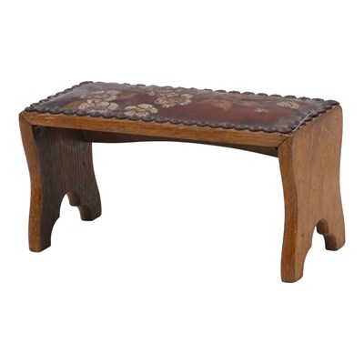 Lot 976 - A Victorian diminutive oak folding tool,...