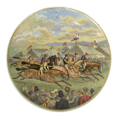 Lot 1041 - [Horse racing] A 19th Century "Derby Day"...