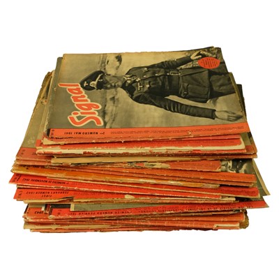 Lot 276 - A group of German Third Reich Signal magazines