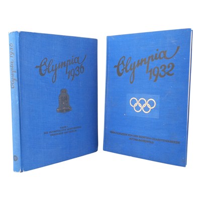 Lot 579 - Olympia 1932 and 1936 souvenir cigarette...