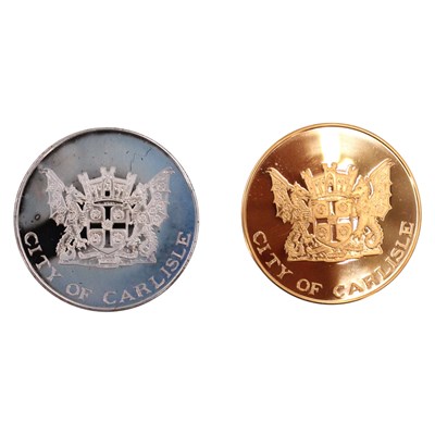 Lot 731 - Five 1982 Tower Mint Carlisle...