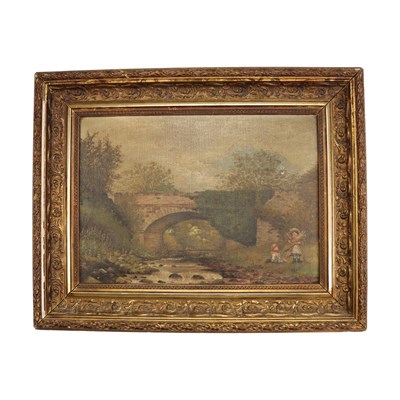 Lot 1576 - N/M Russell (19th Century) 
"Waterfalls Bridge,...