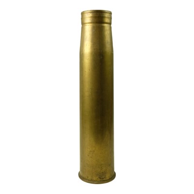 Lot 439 - A British 1969 105mm brass artillery shell