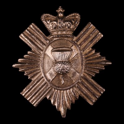 Lot 112 - A Victorian Royal Aberdeen Militia glengarry...