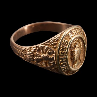 Lot 1349 - A Second World War US Women's Army Corps 10 ct...