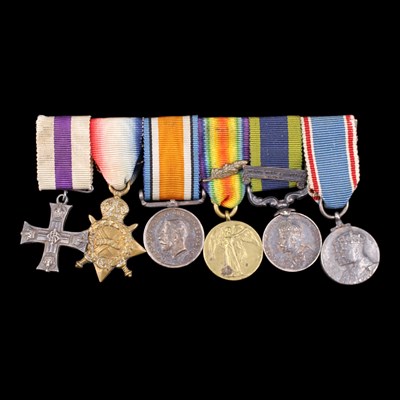 Lot 8 - A Great War and later Military Cross miniature...