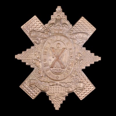 Lot 163 - A Great War period Highland Cyclist...