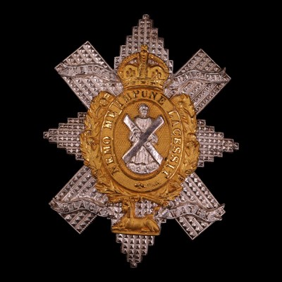 Lot 164 - A Royal Highlanders (Black Watch) officer's...