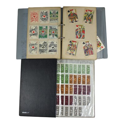 Lot 905 - A folder of early-to-mid 20th Century playing...